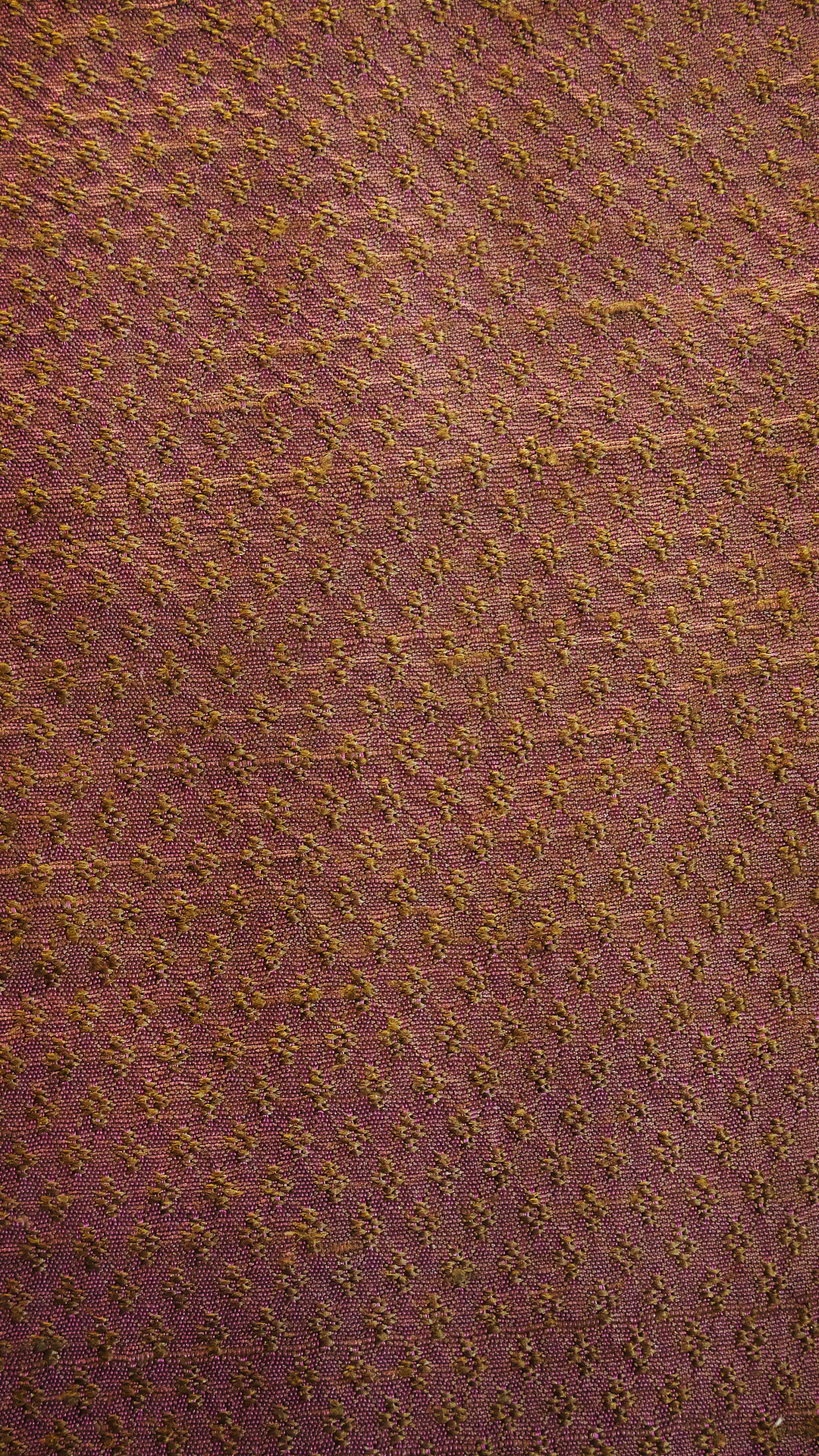 Rashin S Seiden Schal Braun Violett – Bild 6